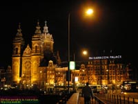 �j�R���X����Ɖ^��( Nicolaas-parochie with canal in Amsterdam )�@�B�e�ꏊ�F�A���X�e���_���A�I�����_