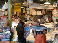 PIKE PLACE FISH�A�B�e�ꏊ�F�V�A�g���A�A�����J