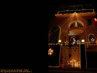 ��ˎR�ɂ��镁�ʂ̖��Ƃ̃N���X�}�X�f�R���[�V�����ł��B��������ɂ���T���^���񂪂��������o���Ă���Ȃ��@�B�e�ꏊ�F����ˎR�A���{